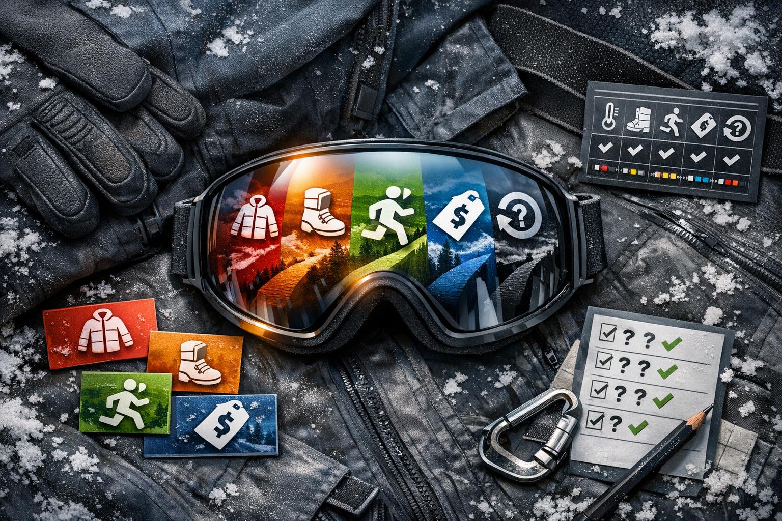 Beginner Snowboard Gear Scorecard Beginner snowboard gear review scorecard for style fit warmth value and buying risk